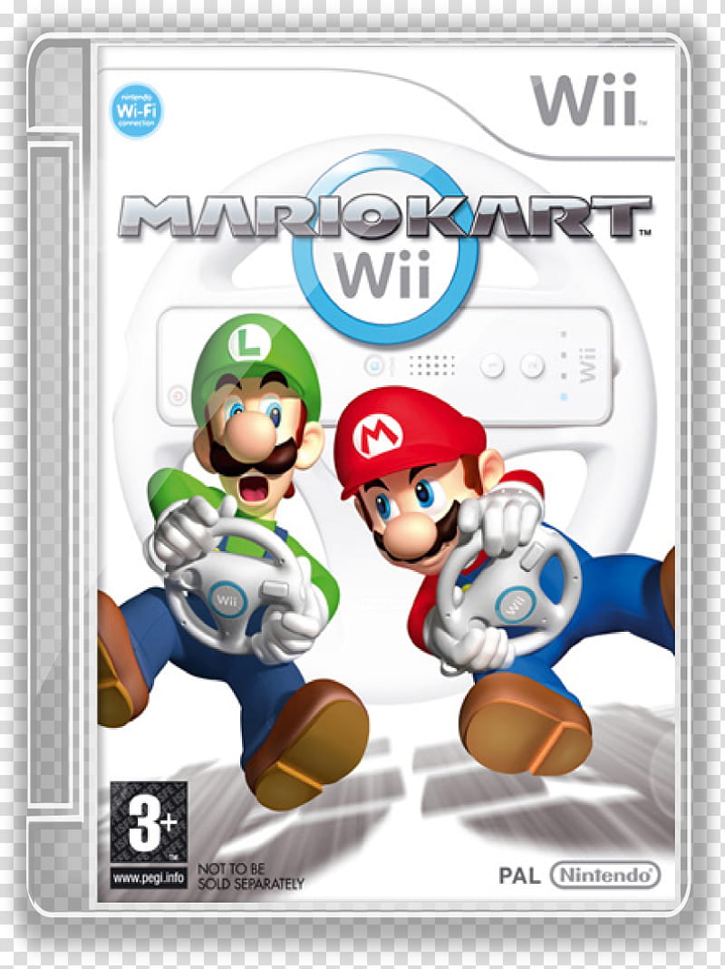 Super Mario Jewel Case, Mario Kart Wii transparent background PNG clipart
