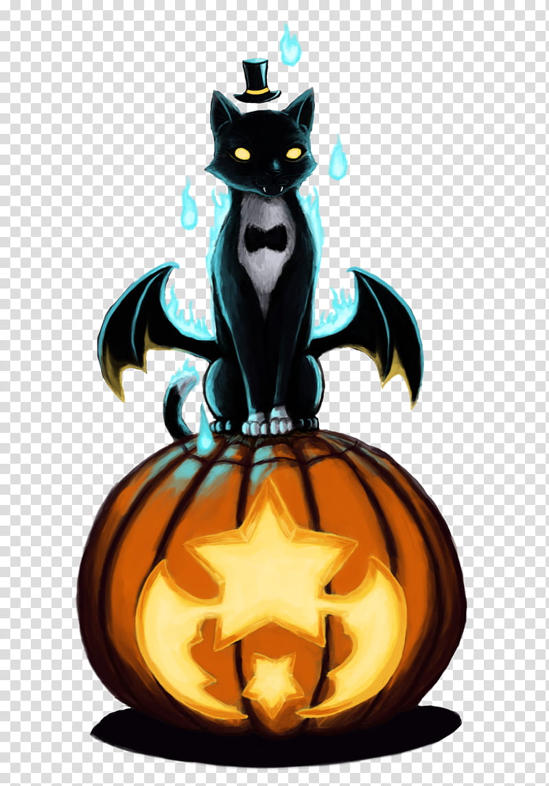 Black Cat Halloween, Jackolantern, Drawing, Pumpkin Art, Halloween , Artist, Pet, Digital Art transparent background PNG clipart