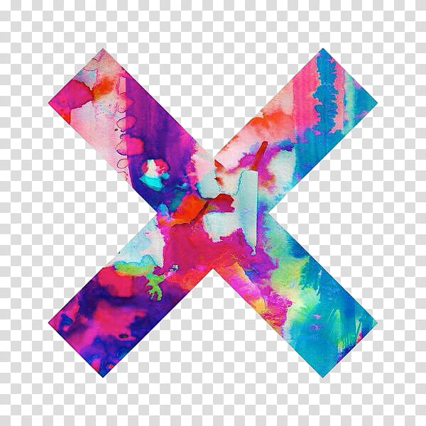 s, multicolored letter X transparent background PNG clipart