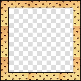 square brown and border art transparent background PNG clipart