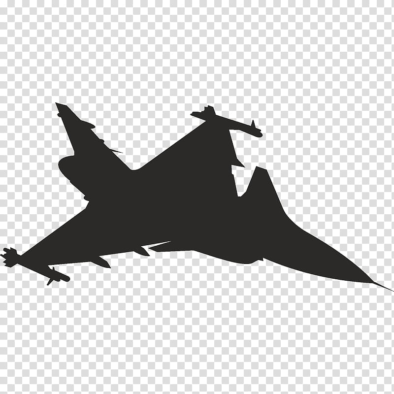 Airplane Silhouette, Fighter Aircraft, Aviation, Jet Aircraft, Air Force, Narrowbody Aircraft, Military Aircraft, Sticker transparent background PNG clipart