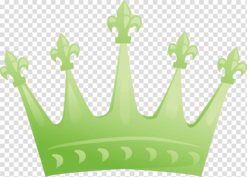 Crown, Green, Grass, Hair Accessory, Logo transparent background PNG clipart