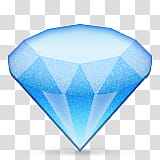 blue diamond stone drawing transparent background PNG clipart