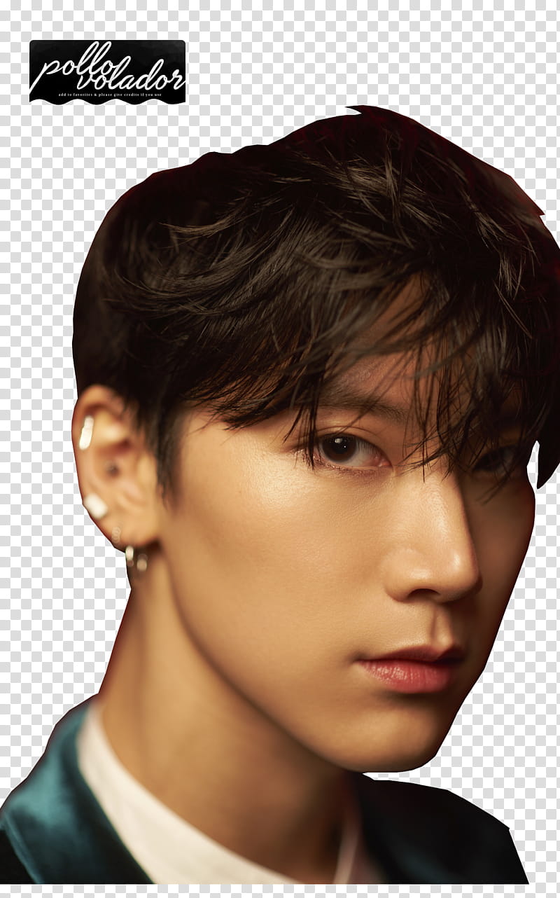 Ten NCT WayV Regular, man wearing black and blue shirt transparent background PNG clipart