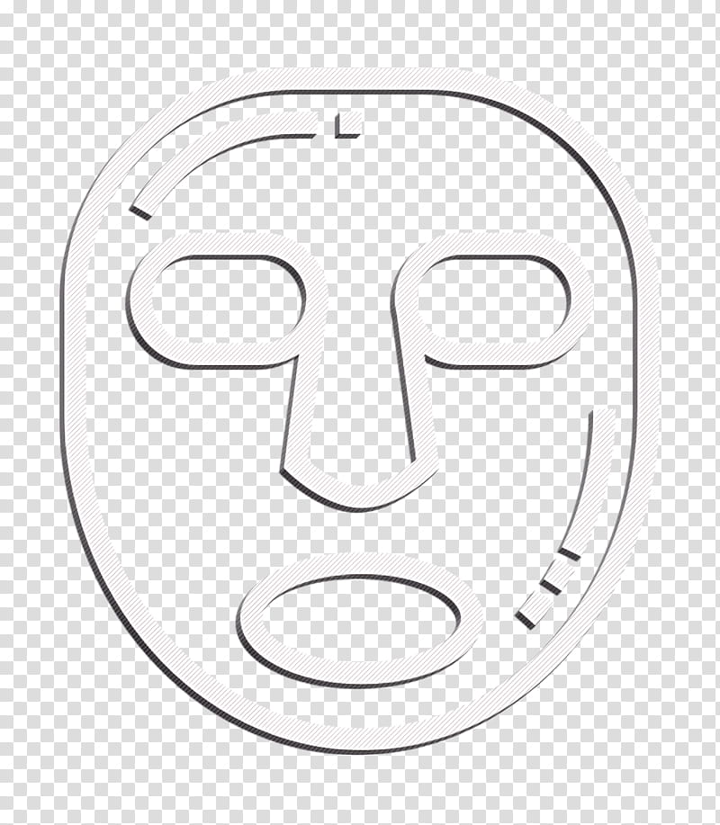 Spa Element icon Mask icon Facial mask icon, Logo, Symbol, Emblem, Headgear, Sticker, Circle transparent background PNG clipart