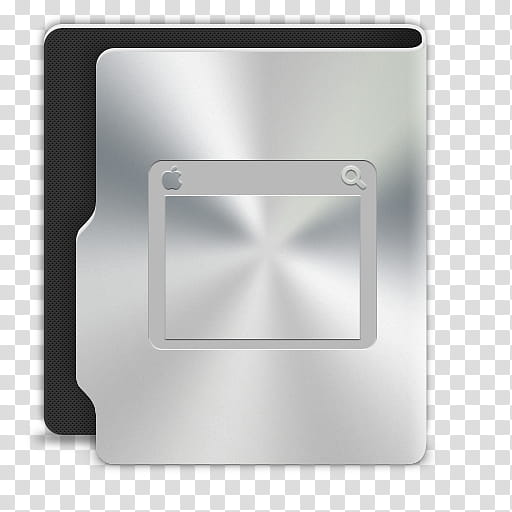 Aquave Aluminum, silver Apple file transparent background PNG clipart