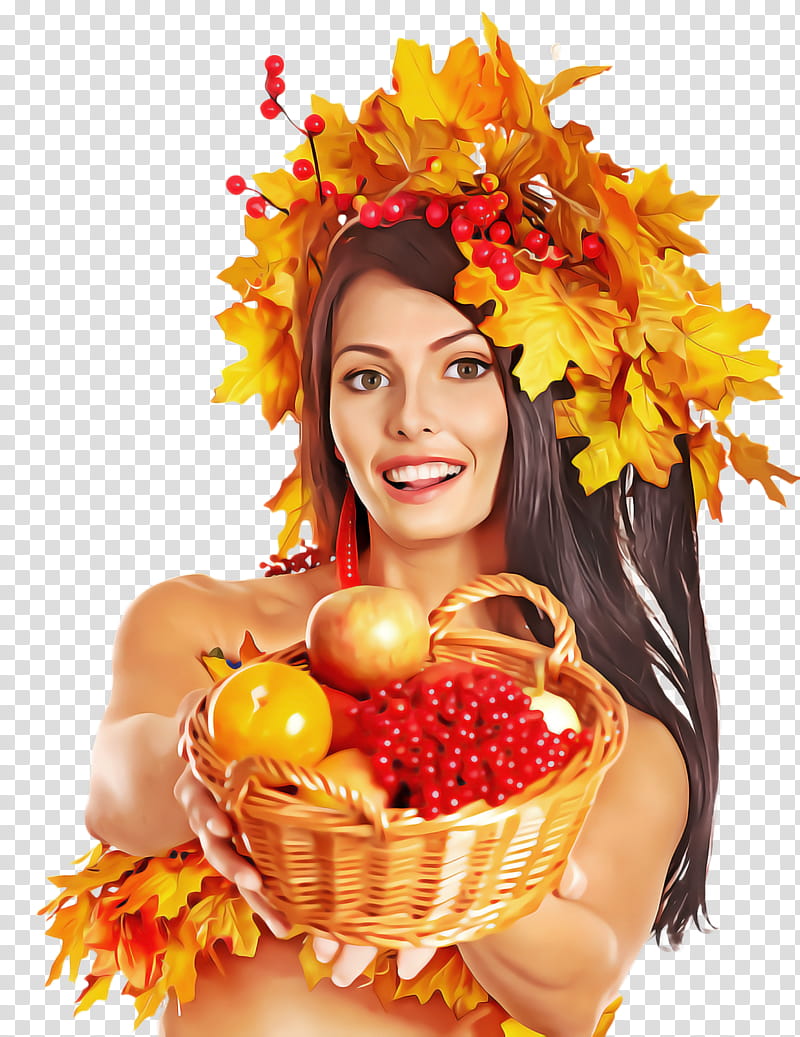 Orange, Yellow, Plant, Smile, Fruit, Autumn, Food, Costume transparent background PNG clipart