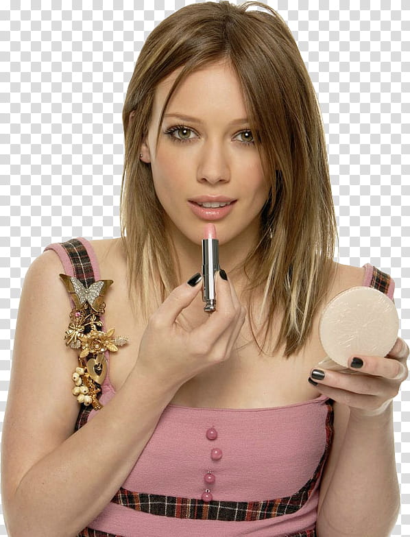 Hilary Duff,  transparent background PNG clipart