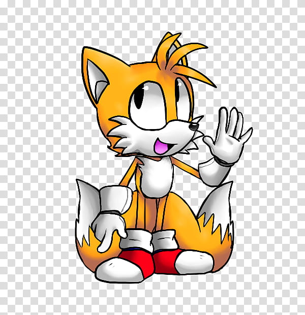 Ames in Sonic  (Side Art [Tails]) transparent background PNG clipart