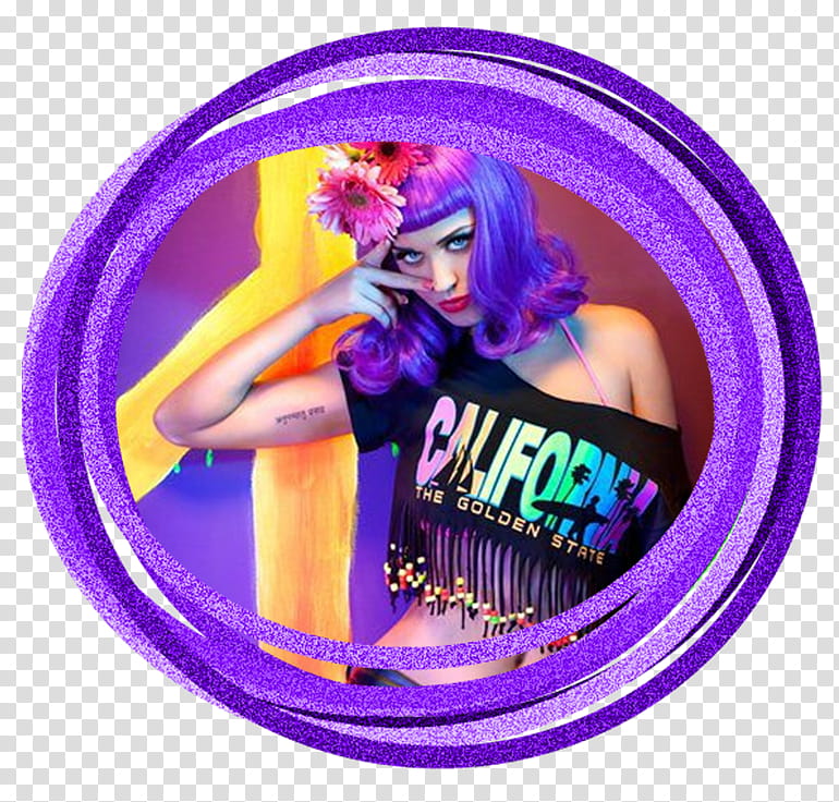 Circulo Morado Katy Perry transparent background PNG clipart