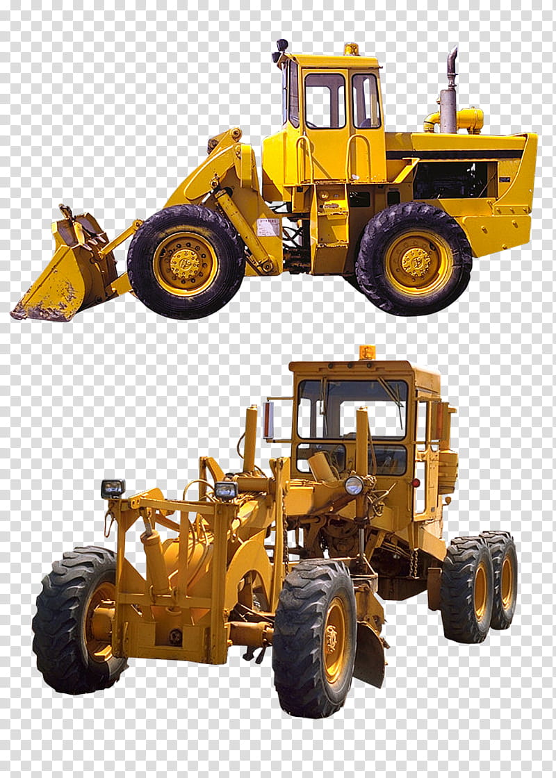 Caterpillar, Komatsu Limited, Heavy Machinery, Truck, Bulldozer, Construction, Vehicle, Transport transparent background PNG clipart