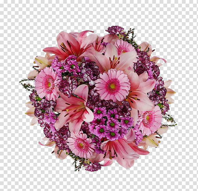 Purple Watercolor Flower, Paint, Wet Ink, Rose, Flower Bouquet, Cut Flowers, Floral Design, Interflora transparent background PNG clipart