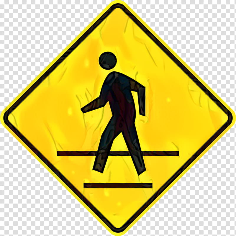 Bicycle, Pedestrian Crossing, Traffic Sign, Road, Warning Sign, Sticker, Level Crossing, Decal transparent background PNG clipart