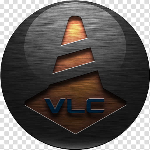 Brushed Folder Icons, VLC, VLC logo transparent background PNG clipart