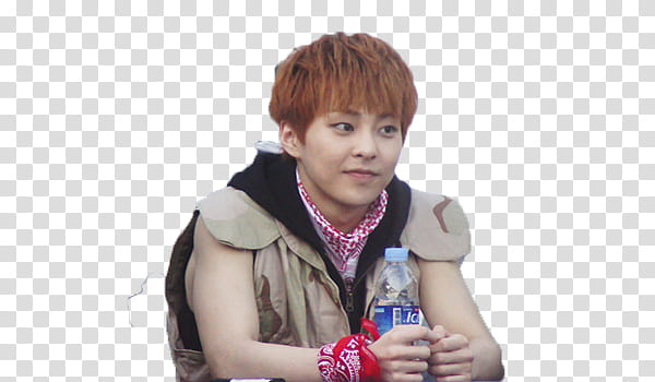 Xiumin transparent background PNG clipart