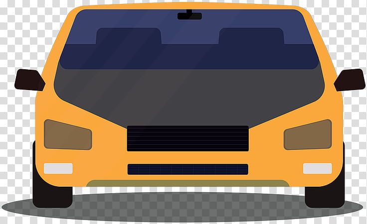 City Car, Vehicle, Flat Design, Yellow, Transport, Vehicle Door, Compact Car, Road transparent background PNG clipart