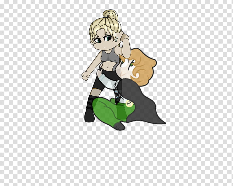 Christine and Darren [Collab] transparent background PNG clipart