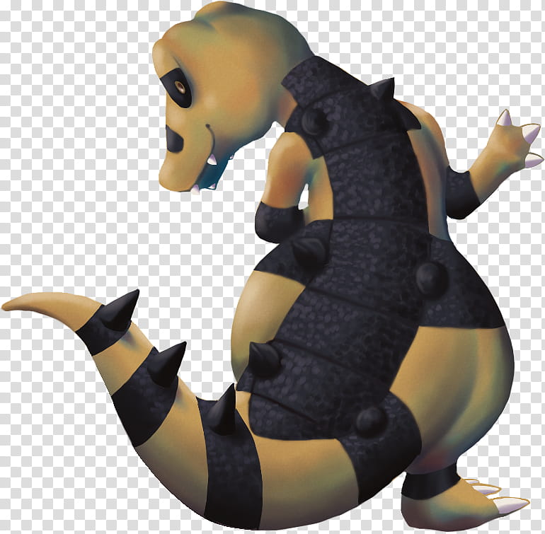 , Krokorok, black and brown crocodile character transparent background PNG clipart