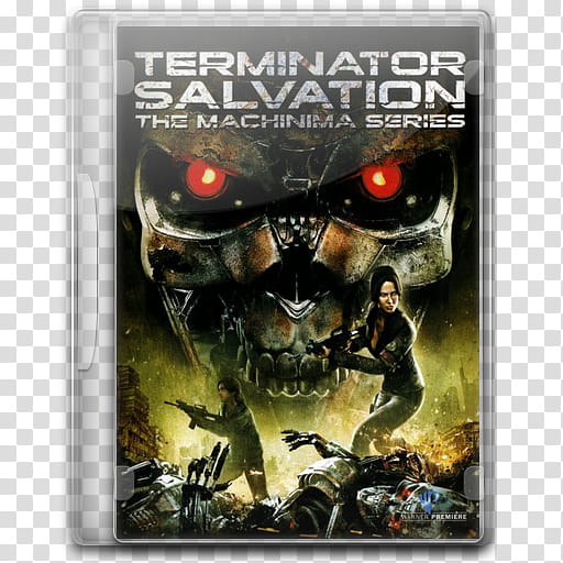 DVD  Terminator Salvation, Terminator Salvation  icon transparent background PNG clipart