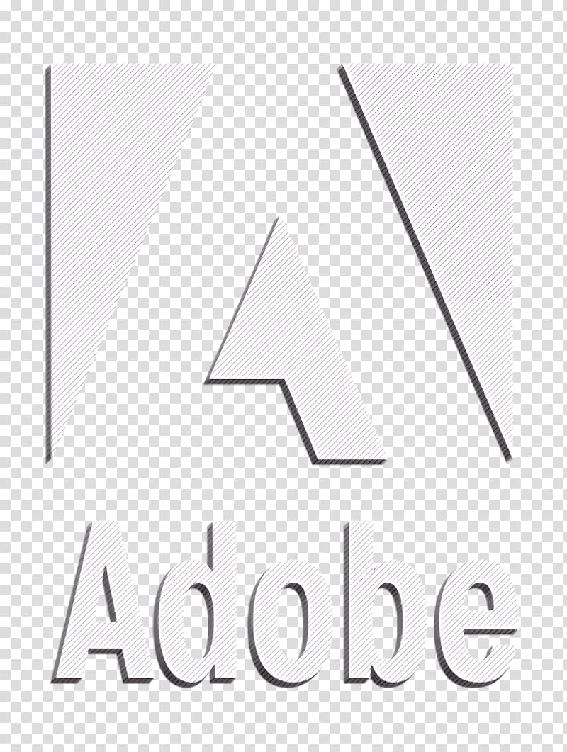 adobe icon, Logo, Text, Line, Signage, Triangle transparent background PNG clipart