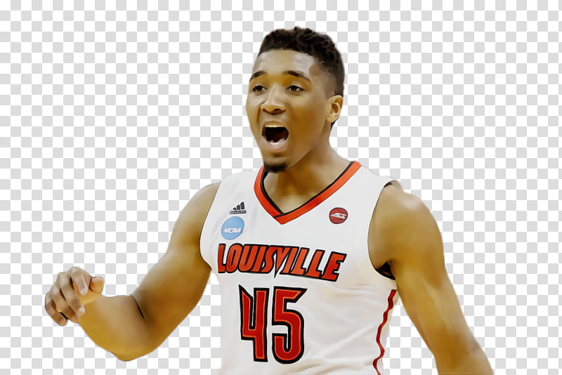Basketball moves Volleyball player Louisville Cardinals men's basketball, Watercolor, Paint, Wet Ink, Louisville Cardinals Mens Basketball, Basketball Player, Championship, Facial Expression transparent background PNG clipart