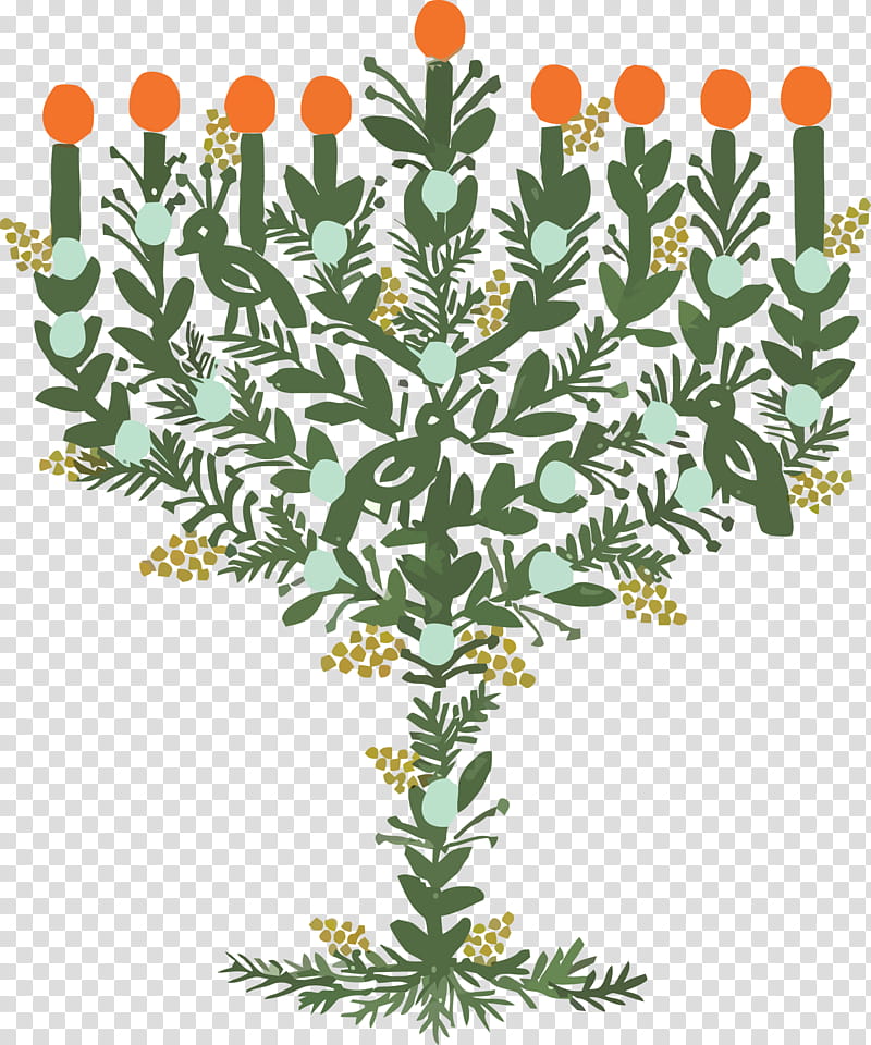 Hanukkah Candle Hanukkah Happy Hanukkah, Flower, Plant, Grass, Leaf, Tagetes, Herbaceous Plant, Subshrub transparent background PNG clipart