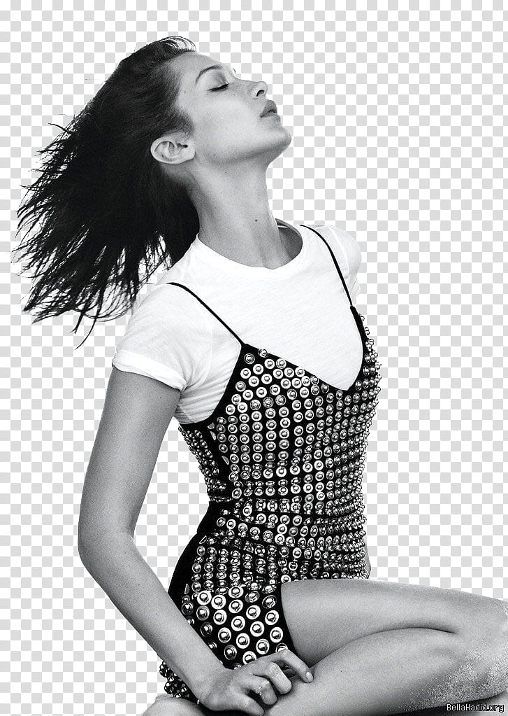 Bella Hadid,  transparent background PNG clipart