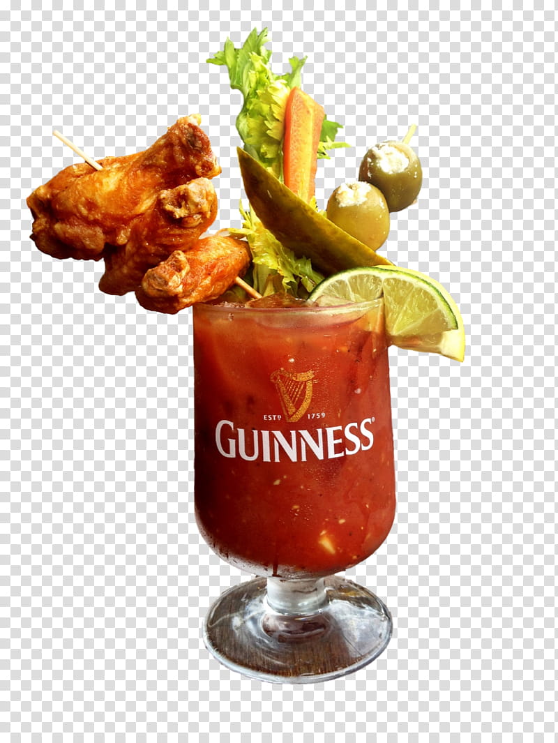 Cocktail, Bloody Mary, Cocktail Garnish, Guinness, Drink transparent background PNG clipart