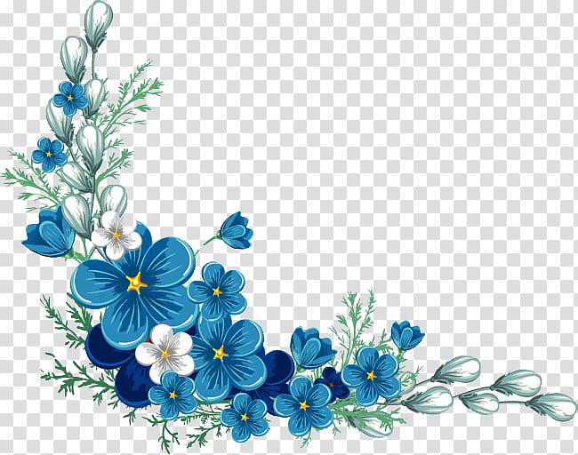Blue Watercolor Flowers, Floral Design, Blue Flower , Watercolor Painting, Flower Bouquet, Royal Blue, Web Design, Plant transparent background PNG clipart