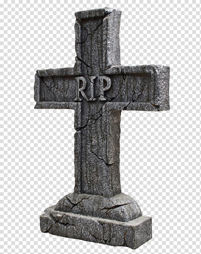 tombstone, gray concrete tomb stone transparent background PNG clipart