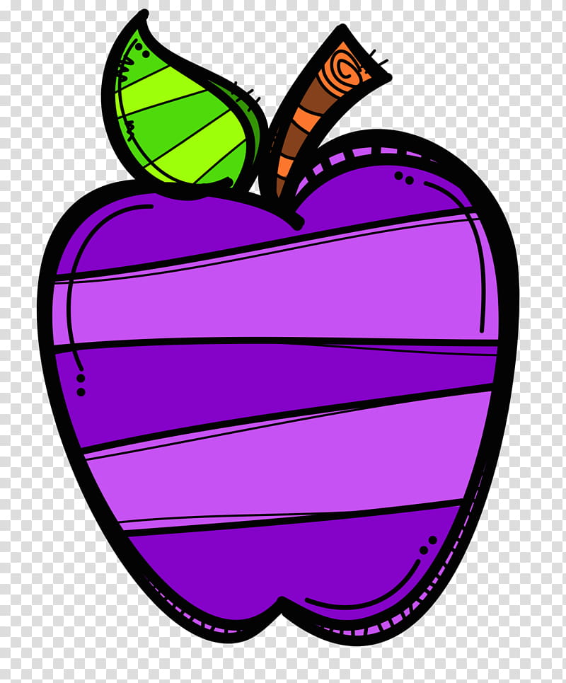 Green Leaf, Apple, Drawing, Ifwe, Purple, Fruit, Heart, Food transparent background PNG clipart
