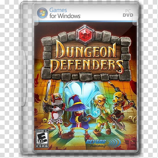 Game Icons , Dungeon-Defenders, closed PC Dungeon Defenders case transparent background PNG clipart