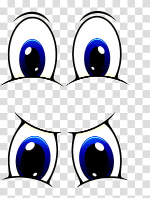 blue face facial expression line art, Head,  Cartoon, Eye, Nose transparent background PNG clipart thumbnail
