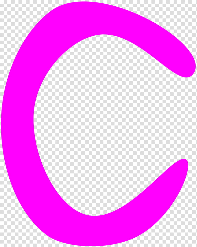 Letter C, Inkscape, Pink, Violet, Purple, Magenta, Circle, Line transparent background PNG clipart