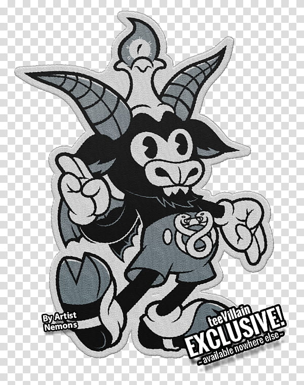 Baphomet Occult T-shirt Thelema As above, so below, Tshirt, As Above So Below, Cartoon, Satan, Aleister Crowley, Sticker, Animation transparent background PNG clipart