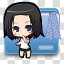 Folders Bleach , 'Karin By'Xx-Sweet-toxiiC-xX transparent background PNG clipart