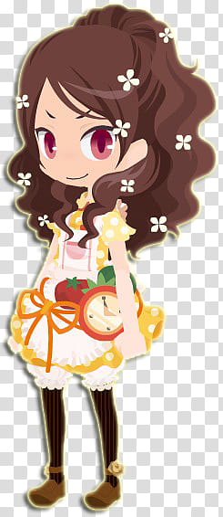 NENAS EN NUEVAS AVATARES, girl anime character illustration transparent background PNG clipart