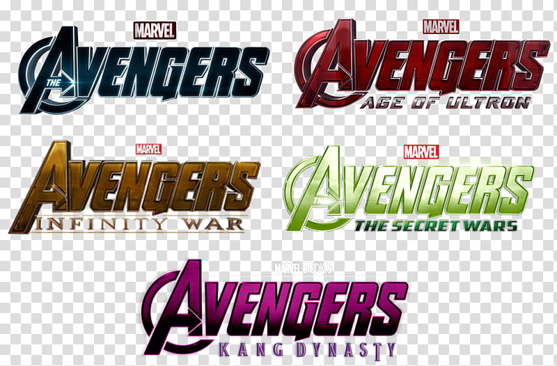 AVENGERS LOGOS, Avengers text transparent background PNG clipart