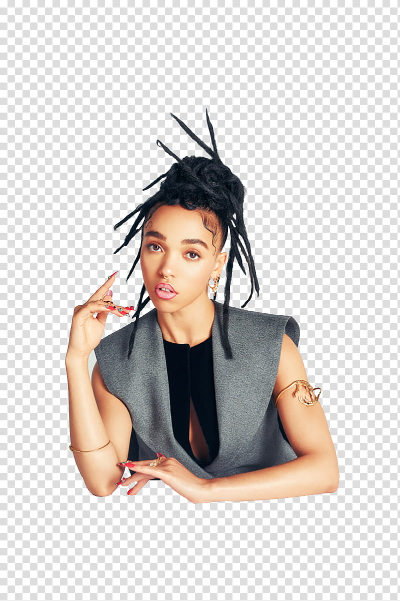 FKA twigs  ,  transparent background PNG clipart