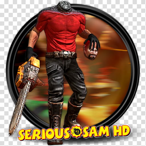 Games , Serious Sam HD logo transparent background PNG clipart