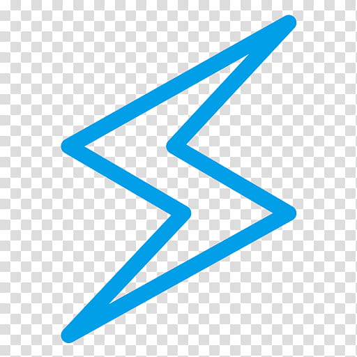 Blue Arrow, Electricity, Computer Icons, Electrical Energy, Triangle, Number, Line, Lightning transparent background PNG clipart