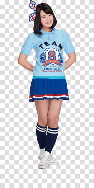 Yuna AKB48 render transparent background PNG clipart thumbnail