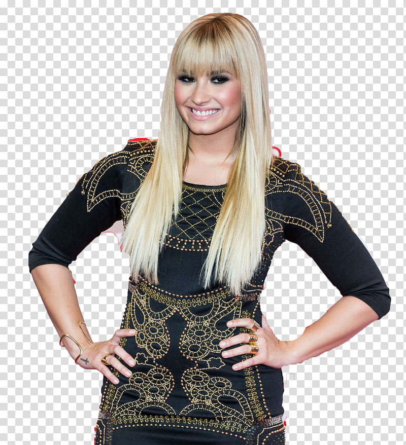 I Heart RADIO Demi Lovato transparent background PNG clipart