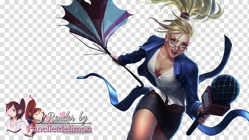 Render League of legends Janna transparent background PNG clipart