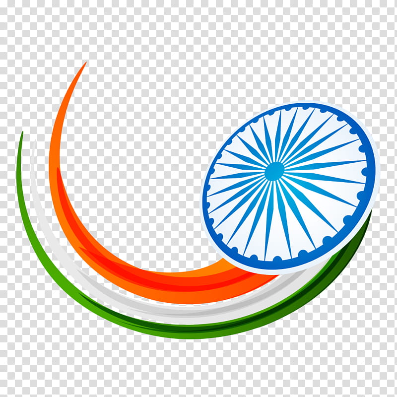 India Independence Day India Flag, Indian Independence Day, August 15, Republic Day, Flag Of India, Line, Circle, Area transparent background PNG clipart