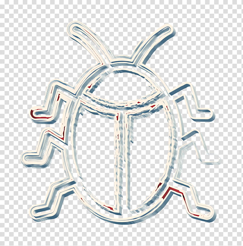 bug icon insect icon productivity icon, Shape Icon, Social Icon, Symbol, Logo, Fashion Accessory, Metal, Emblem transparent background PNG clipart