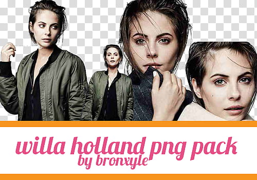 Willa Holland, Willa Holland wearing green and black leather jacket transparent background PNG clipart