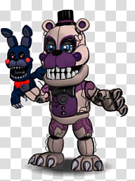 Nightmare Funtime Freddy transparent background PNG clipart