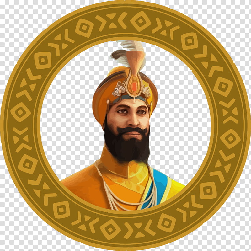 Guru Gobind Singh Jayanti Govind Singh, Moustache, Label, Facial Hair, Logo, Badge, Symbol transparent background PNG clipart