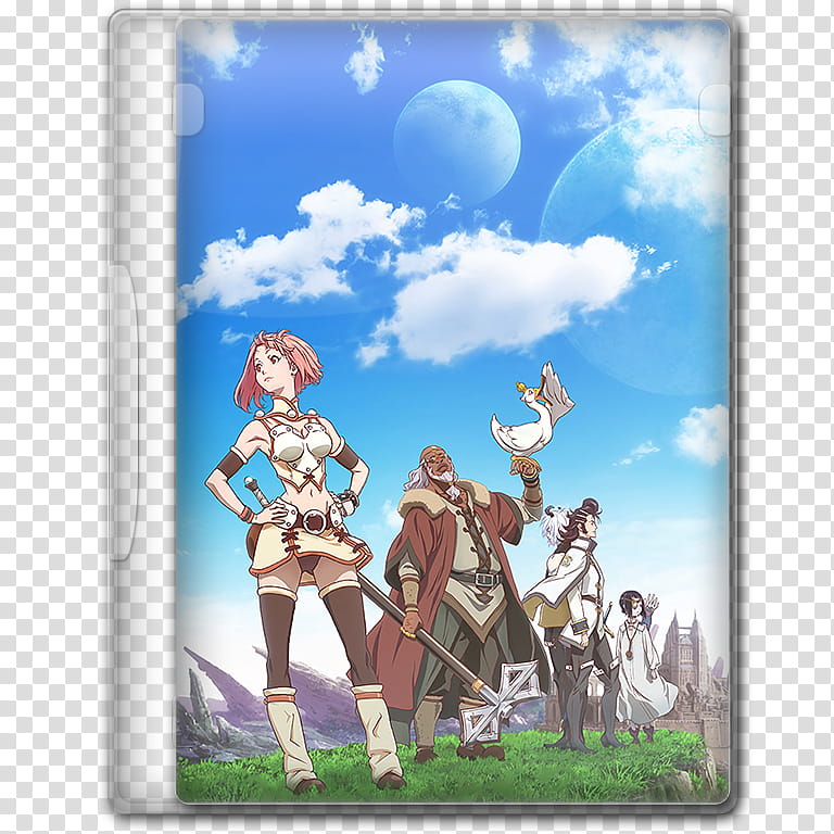 Anime  Spring Season Icon , Shingeki no Bahamut; Virgin Soul, v transparent background PNG clipart